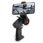 LinkMejor 6406 6406-C 1/64 2.4G FPV RC Car SUV Wifi Camera Photos Videos VR App Control Built In Gyro Drift Desktop Micro 3 Speed On-Road Mini Full Proportional Vehicles Models Toys