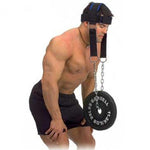 LinkMejor Adjustable Head Neck Training Harness with Chain for Strengthen Neck Chin Muscles Weighted Neck Cap Boxing Resistance Training