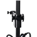 LinkMejor Aluminum Digital Microscope Stand Industrial Camera Monocular Lens Lift Repair Workbench Black