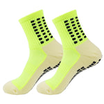 1 Pair Men's Anti-Slip Sport Socks Football Soccer Basketball Tennis Outdoor Grip Cycling Riding Comfortable Non-Slip Design