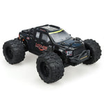 LinkMejor MT16 RTR 1/16 2.4G 4WD 80km/h Fast Brushless RC Car 3S Desert Monster Off-Road Truck Alloy Chassis LED Light Full Proportional Vehicles Models Toys Oil Filled Shocks
