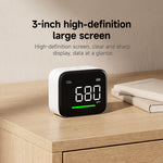 Atuman CF1 Multifunctional Carbon Dioxide Tester CO2 Temperature Humidity Display Clock display 3 inch Screen High Accuracy Type-C Charging 2200mAh Battery