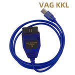 LinkMejor 409.1 CH340 FT232RL LinkMejor 409 Car Diagnostic Cable USB OBDII Car Diagnostic Scanner for Volkswagen/Audi