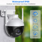LinkMejor WHD912B 2MP Outdoor Security Camera 1080P HD IP66 Waterproof Color Night Vision AI Human Detection Wireless WiFi Camera ICSEE App