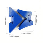 Quick-Change Corner Clamp Adapter 90 Degree Right Angle Jig For Woodworking F-Clamp And Bar Clamp Accessory For Cabinet Frame Assembly