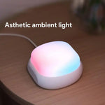 LinkMejor Universal Infrared IRF Remote Control With Atmosphere Light Tuya Smart APP Control Air Conditioning Switch All-in-One Control Wifi Remote Control