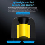 KZ FT01 Memory Cotton Ear-Tips Ear Plugs Earphones In Ear Monitor Wired Headphones Noise Isolating Ear Pads Headset