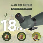 SvbonySV28A Spotting Scopes 25-75x100/20-60x80 FMC for Beginners Archery Wildlife Watching Outdoor Adventure Monocular Birdwatching