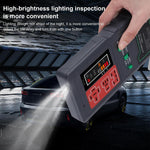 Car Relay Tester 12V/24V Car Circuit Tester with LED Screen 4pin/5pin Car Relay Tool Jit with Large Capacity Battery