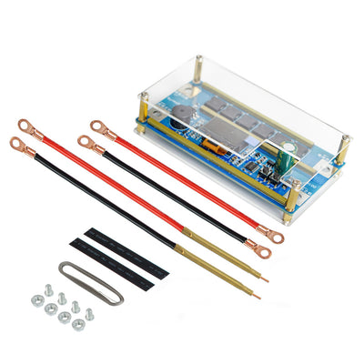 X100 Smart OLED Spot Welder 12V Portable Welding Machine with 100-Level Adjustment for DIY 18650 Battery Pack 0.1-0.3mm Nickel Strip