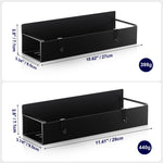 4pcs Magnetic Storage Rack with Hooks Punch-Free Household Kitchen Refrigerator Washing Machine Side Hanging Storage