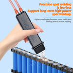 DIY Handheld Spot Welding Pen Gold-Plated Pure Copper 1500A High Conductivity 66cm Compact 414g for Battery 18650 Welding