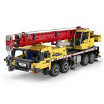 C61081 Static Version 1/20 Engineering Vehicle Truck Crane Technical MOC DIY Toys Building Block Brick Assembly Kit for Children Birthday Gift