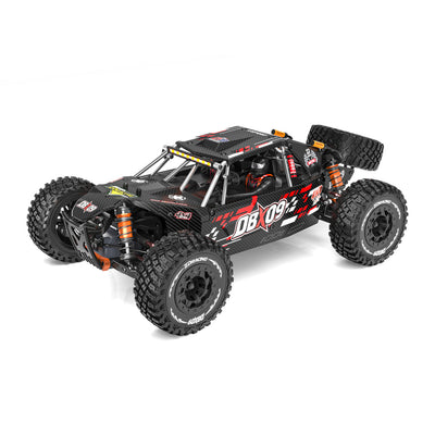 LinkMejor DBX09 RTR 1/9 2.4G 4WD 90km/h Brushless RC Car Aluminum Alloy Chassis Metal Diffs Drive Shaft Oil Shock LED Light Desert Off-Road Truck Vehicles Models Toys