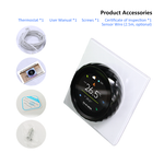 LinkMejor 5A WiFi Smart Knob Thermostat Water Heating Touch Screen App Voice Control with Alexa Google Assistant