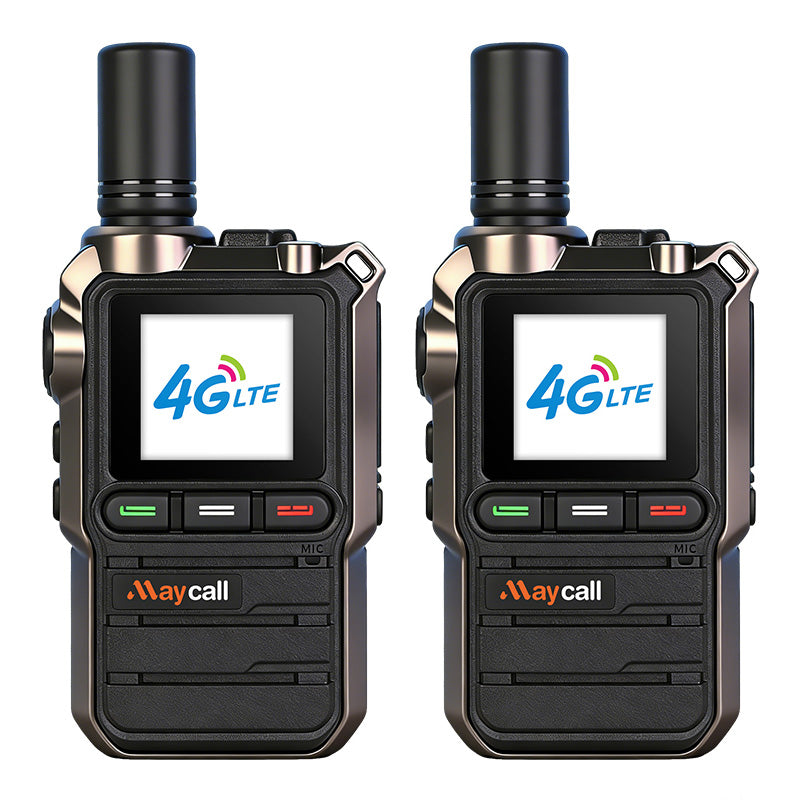 2pcs Maycall MC-720(510E) 4G LTE Global Walkie Talkie Long Range 5000km Nationwide Radio 4900mAh Type-C Dual SIM FirstNet Ready Two Way Radio for Outdoor Communication