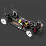 LinkMejor H9804SR Pitbull 1/10 2.4G 4WD 90km/h Brushless Rally RC Car Metal Chassis Hobbywing ESC Three Differentials Oil Shocks High-Speed On-Road Racer Electirc RV Vehicles Models Toys