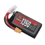 LinkMejor Power 11.1V 1350mAh 150C 3S LiPo Battery XT60 Plug for RC Drone