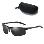 Classic Men Polarized Sunglasses Lightweight UV400 Protection Anti-Glare Sun Eyewear Glasses for Outdoor Climbing Fishing Travel