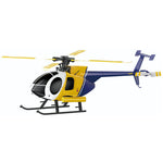 LinkMejor F07 MD500 Little Bird 2.4G 6CH 6-Axis Gyro Optical Flow Localization Altitude Hold RC Helicopter RTF