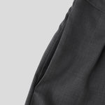LinkMejor Men Solid Color Straight Legged Pants Loose Fit Casual Hook Loop Zipper Long Trousers Large Size for Big Men S-5XL