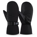 Pair Motorcycle Winter Gloves Outdoor Ski Gloves Warm Non-Slip Extended Wrist Windproof Gloves Electric Motorbike Thickening Gloves