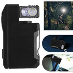 G5 400 Lumens Rechargeable EDC LED Keychain Flashlight with RGB Light Dual Light Sources Mini LED Torch Portable Pocket Light EDC Survival Tools For Outdoor