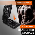 Bominfit 100-150kg Load-bearing Foldable Push Up Board Multi-Function Push-up Training Board Set for Chest Abdominal Muscle Strength Fitness Training