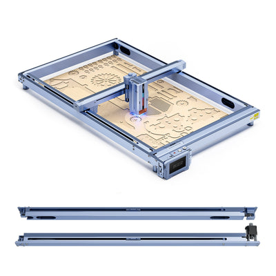 iKier Laser Engraver Y-axis Extension Kit Laser Engraver 750x410mm Expanded Working Area for iKier K1 Series