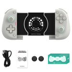 LinkMejor X3 Stretchable Game Controller Wired bluetooth Gamepad with Cooling Fan Dual Hall Effectis Vibration Turbo Function Compatible with 3.94-inch to 6.89-inch Moile Phone