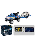 TRASPED HG4-194 HG4-197 RTR 1/64 2.4G RWD Mini Alloy RC Car Off-Road Truck LED Light Three Speed Support App Remote Control Vehicles Models Pocket Toys Desktop Collection Gift For Boys