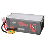 LinkMejor 22.2V 10000mAh 60C 6S LiPo Battery XT90 Plug for RC Drone