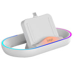 LinkMejor PG-P5P02 Charger Dock Station with RGB Light for PS5 Portal Handheld Game Console Stand Holder
