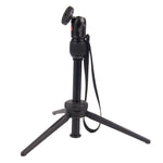 MT-10 Mini Aluminum Tripod Projector Stand 2 Section Tabletop Tripode with Gimbal Ball Head for SLR DSLR Camera Phone Photography Travel Tripe Holder