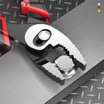 Multifunctional Fish Nose Pliers Double Axis Design 80mm Opening Chromium Vanadium Steel Wire Cutter Ergonomic Handle 215mm Length TPR Plastic