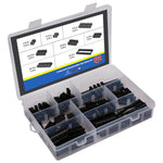 122Pcs IC Socket Assortment Kit 2.54mm Pitch 6-40 Pin DIP Sockets for PCB Prototyping and Breadboard Projects