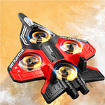 LinkMejor S83 2.4G EPP Glider Altitude Hold Mode 360° Roll 4 Motors 4CH LED RC Drone Airplane Quadcopter Stunt Fighter RTF