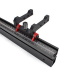 LinkMejor Woodworking Miter Gauge Used With T Tracks Fence Backer DIY Table Saw Router Box Joint Jig Wood Working Tools and Accessories