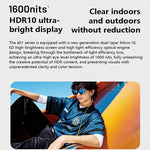 LinkMejor xbx A01 A01+ Smart AR Glasses 50° FOV 147 Inch Screen 1600 nits 120Hz 3DoF Gaming Movie Display 62g Ultra Light Smart Glasses