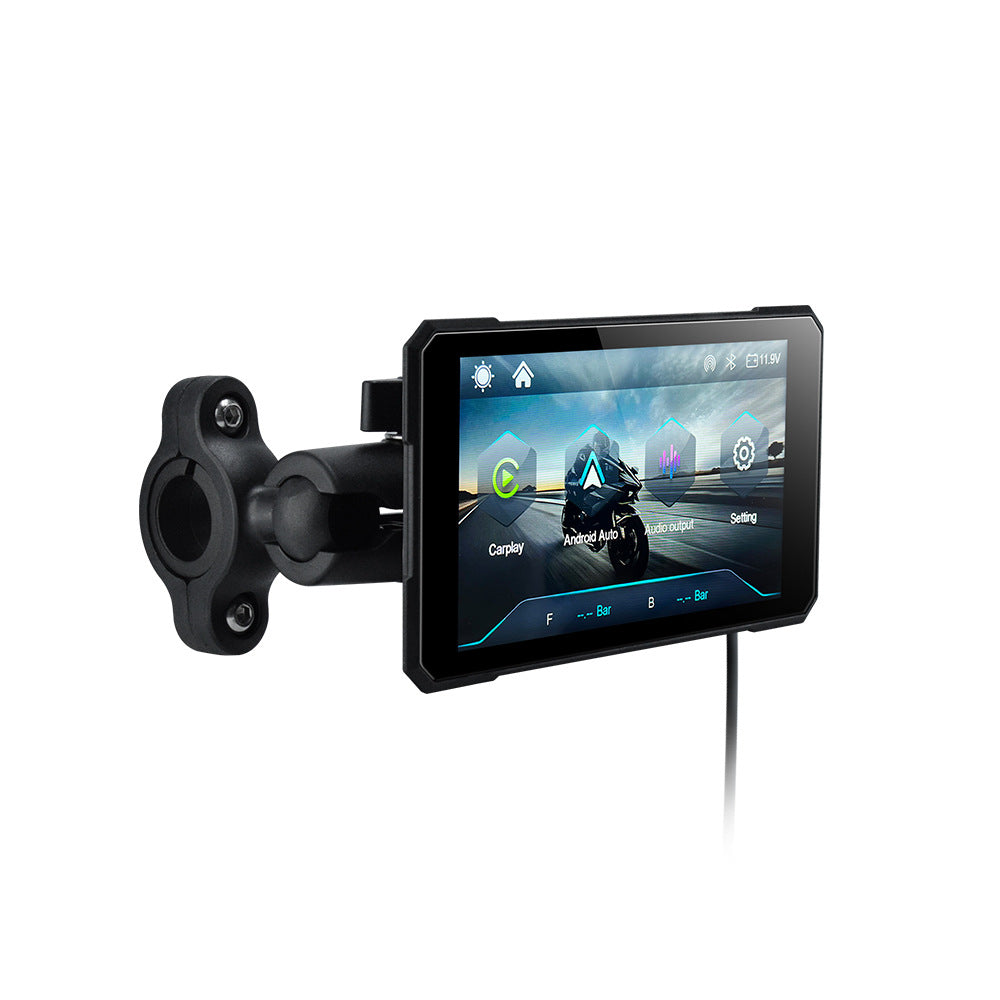 5inch Rotating Screen Motorcycle Wireless Carplay Android Auto Navigation GPS Monitor WIFI 5.0 BT