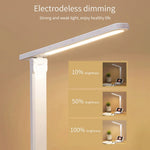 Elfeland Foldable Reading Table Lamp USB Touch Dimmable Eye Protection Led Desk Lamp Bedroom Student Reading USB Charge Night Light