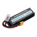 LinkMejor 11.1V 2200mAh 100C 3S Lipo Battery XT60 Plug for RC Drone