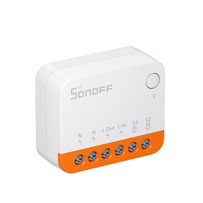LinkMejor MINIR4 Wifi Switch Module Smart Wi-Fi Two Way Switch Smart Home Works R5 S-MATE Wireless Control Alexa Google Home