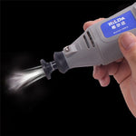 LinkMejor Dust Blower with British System Thread/Metric Thread Tool Accessory for Rotary Tool
