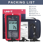 LinkMejor UT261A 3 Phase Sequence Tester AC Phase Rotation Meter Voltage Range 40V- 690V LCD Display IEC Safety Standard CAT III 600V Electrical Testing Tool