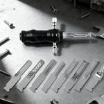 Multifunctional 10-Piece Locking Set Ghost Hand Kabbah Speed Storm Tin Tool High Quality Stainless Steel Locksmith Tool