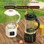 Comfook HP-198 Double Blade Cordless Juicer Blender 1000ml Large Capacity 60W Powerful Ice Crushing Digital Display Healthy Drink Mixer