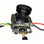 Eachine TX06 5.8GHz 48CH AIO FPV Camera VTX, 700TVL, 120° FOV, 25mW, SmartAudio, Pit Mode, OSD, 3.3-5.5V, 2.8g, NTSC/PAL for Tiny Whoop Toothpick Drone