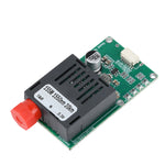 Sky/Ground TTL Optical Transceiver Module DC 5.5-26V FC RX/TX/AV/VCC/GND Interface for Drones TTL to Fiber Optic Module