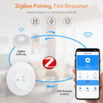 LinkMejor Tuya Zigbe 24G MmWave Radar Smart Human Presence Sensor with Illumination Detector Support Wired Light Switch 95~250V